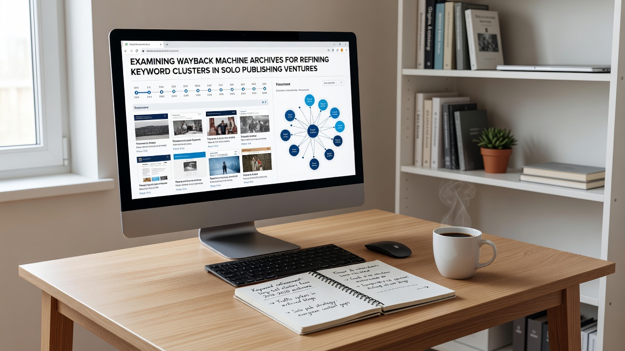 Examining Wayback Machine Archives for Refining Keyword Clusters in Solo Publishing Ventures
